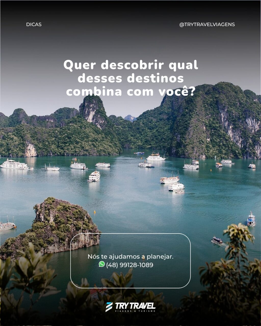 Instagram post from trytravelviagens. This post is in position 6.
